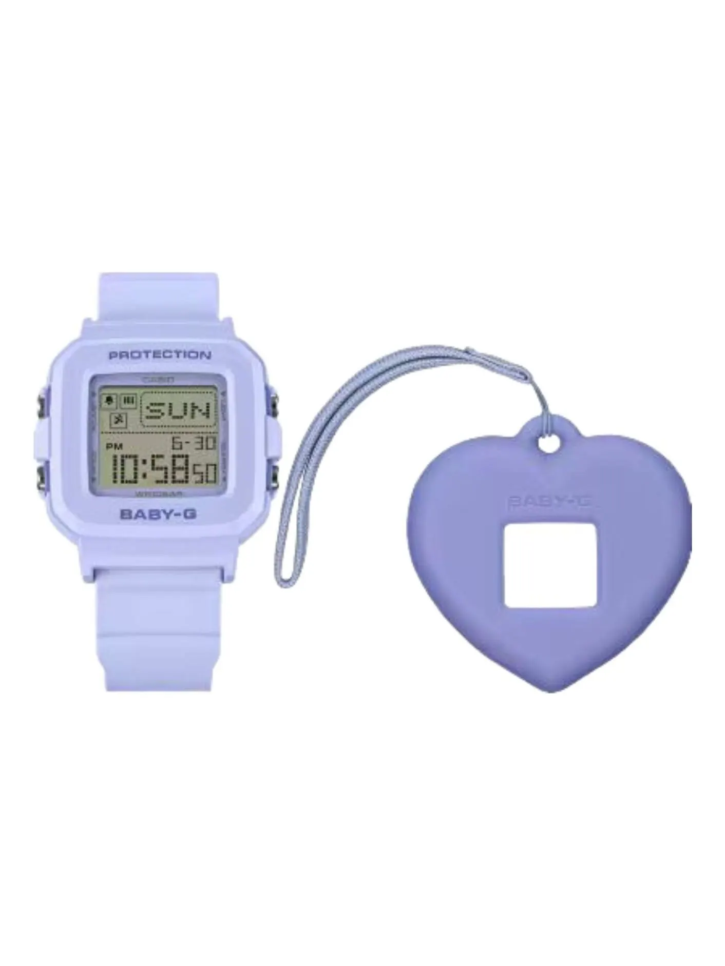 Casio BABY-G+PLUS BGD-10 Series 'Purple' — изображение 1 из 3, оттенок фиолетовый