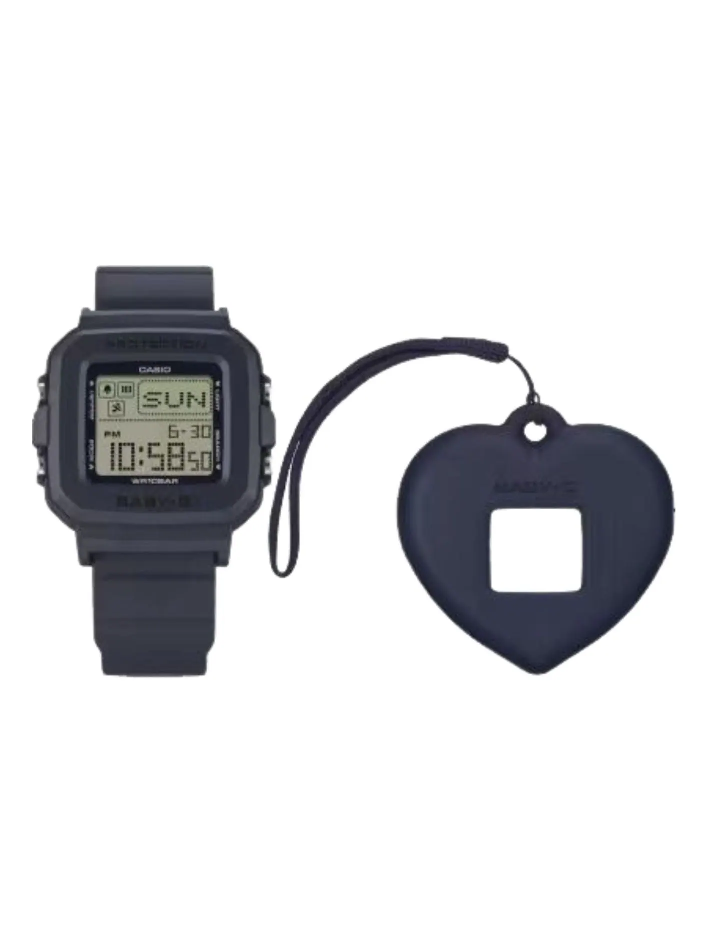 Casio BABY-G+PLUS BGD-10 Series 'Black' — изображение 1 из 3, оттенок черный