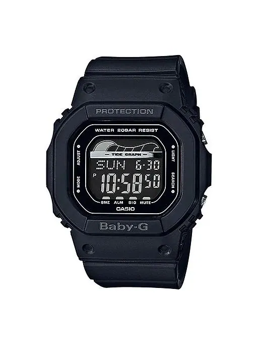 Часы CASIO Baby-G 'Black' — изображение 1 из 3, оттенок черный