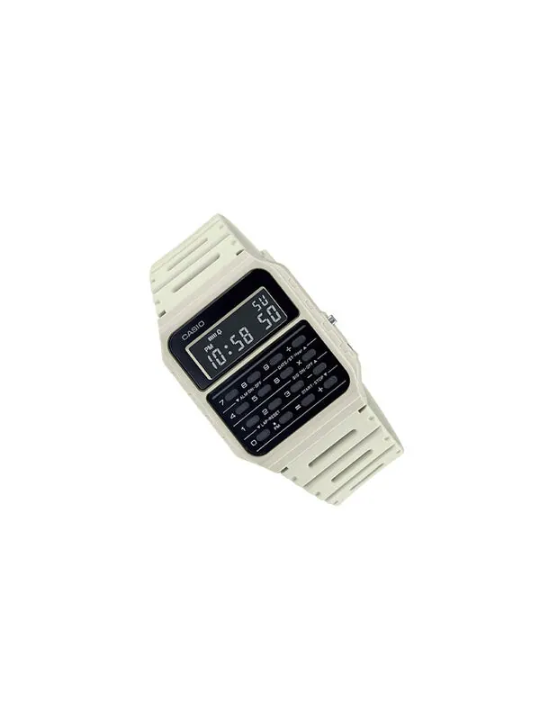 Часы CASIO Unisex YOUTH Calculator Multi-function Waterproof Unisex Mens White Digital — изображение 2 из 4, оттенок белый