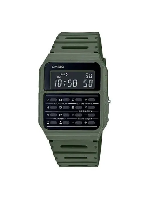 Часы CASIO Couple Sports Quartz Waterproof Mens Black Digital — изображение 1 из 4, оттенок черный