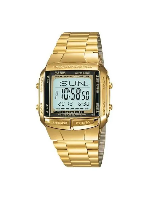 Часы CASIO Male YOUTH Japan / South Korea Fashion Waterproof Mens Gold Digital — изображение 1 из 4, оттенок золото