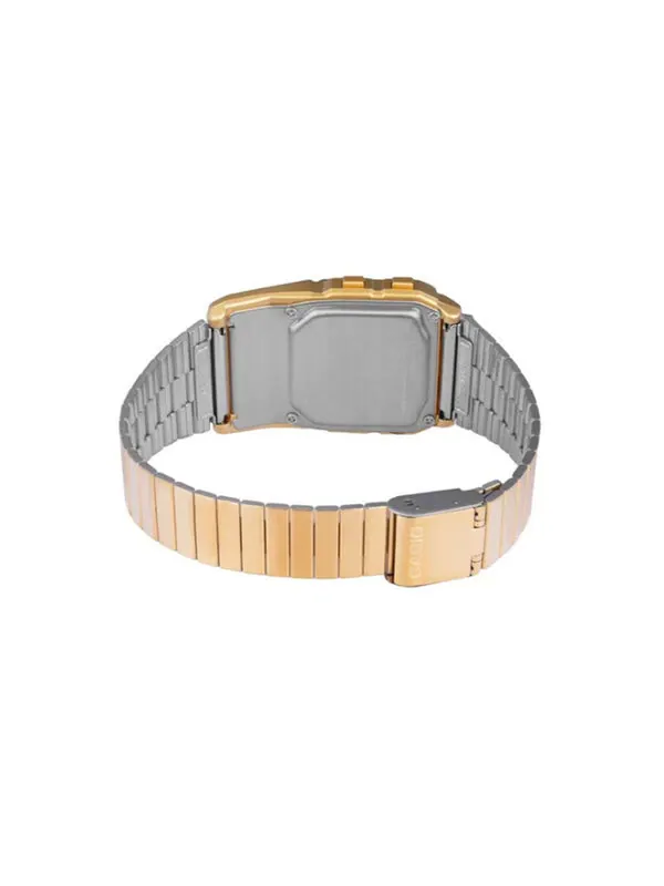 Часы CASIO Quartz Waterproof Analog Mens Gold Digital — изображение 3 из 4, оттенок золото