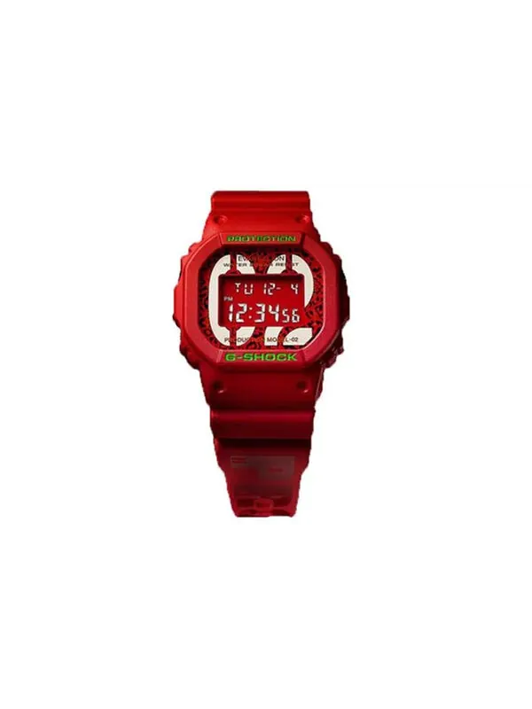 Часы CASIO G-Shock Square 'Red' — изображение 2 из 4, оттенок красный