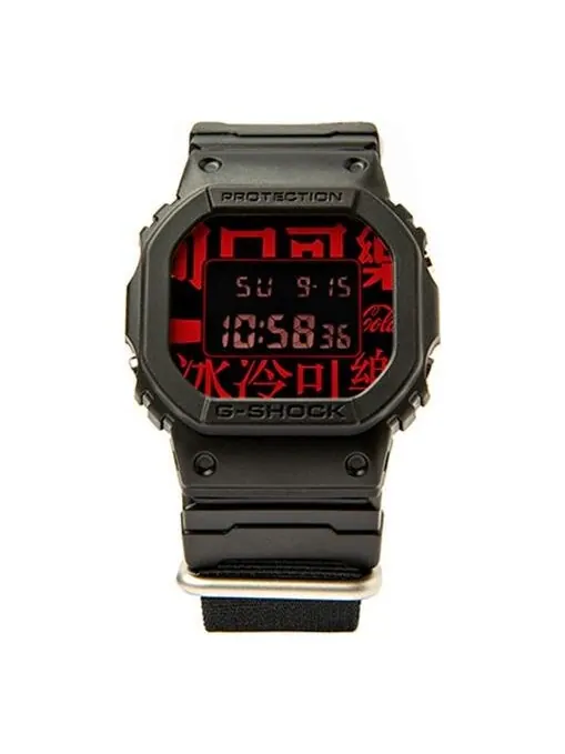 Часы CASIO G-Shock Square 'Black' — изображение 1 из 4, оттенок темный зеленый