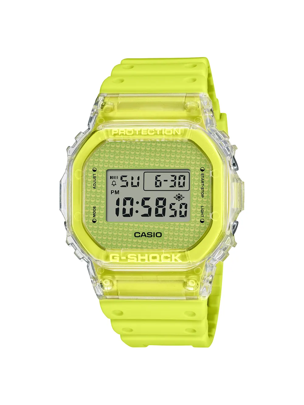 Часы Casio G-Shock «Lucky Drop», арт. DW-5600GL-9PR — изображение 1 из 8, оттенок желтый