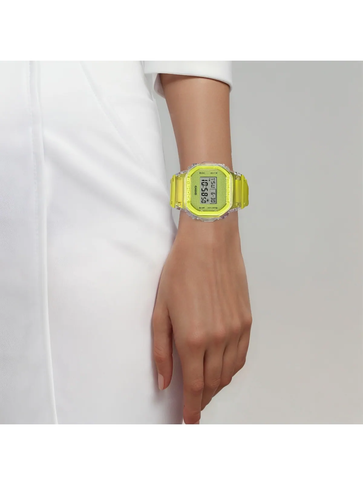 Часы Casio G-Shock «Lucky Drop», арт. DW-5600GL-9PR — изображение 2 из 8, оттенок желтый