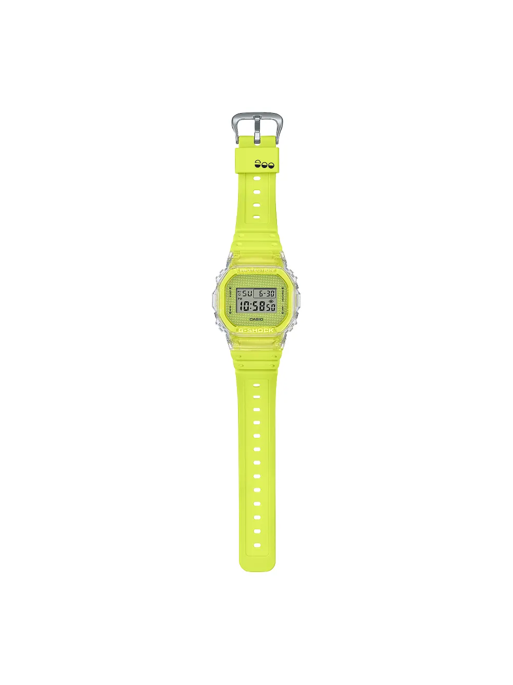 Часы Casio G-Shock «Lucky Drop», арт. DW-5600GL-9PR — изображение 4 из 8, оттенок желтый