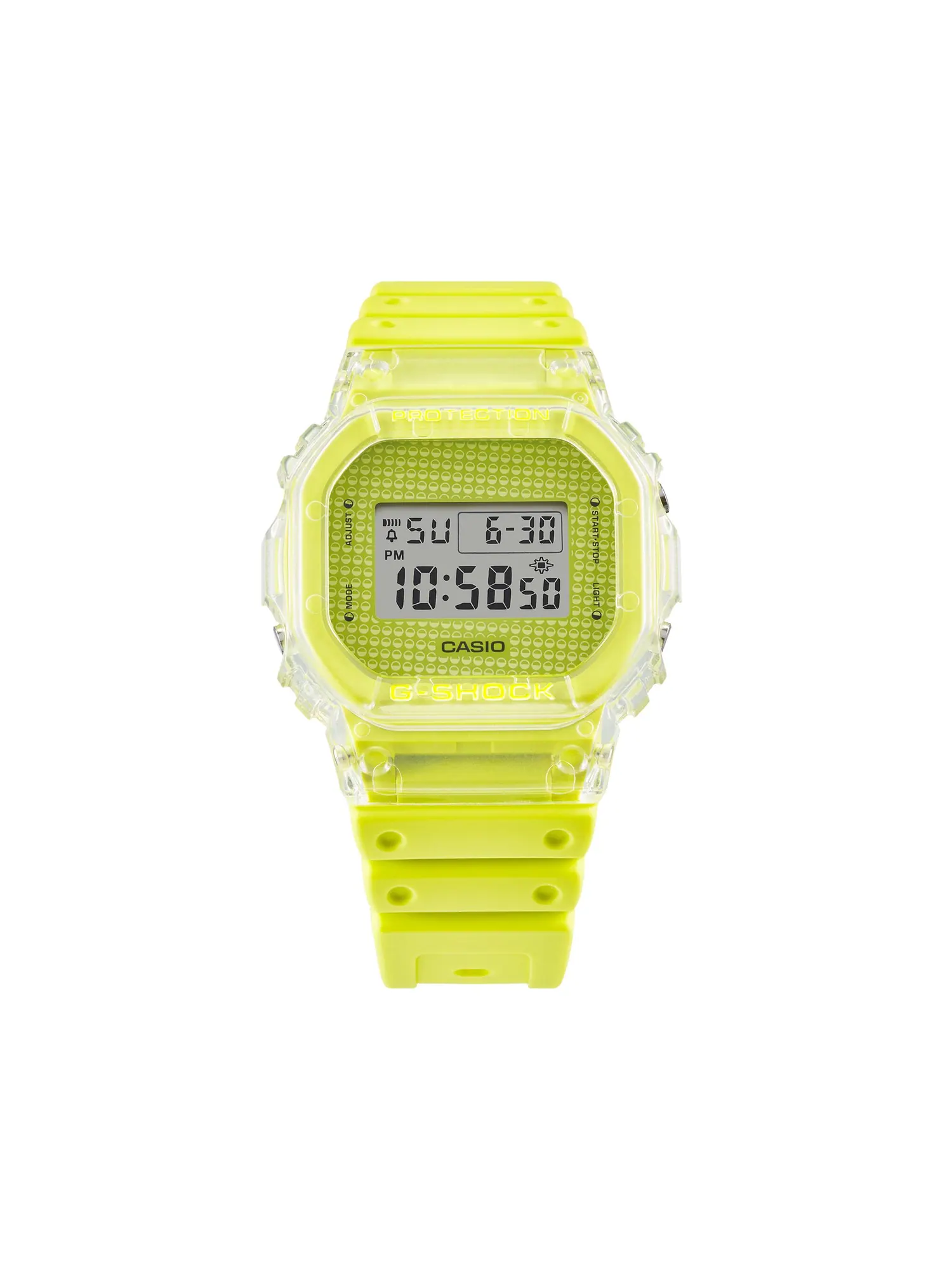 Часы Casio G-Shock «Lucky Drop», арт. DW-5600GL-9PR — изображение 6 из 8, оттенок желтый