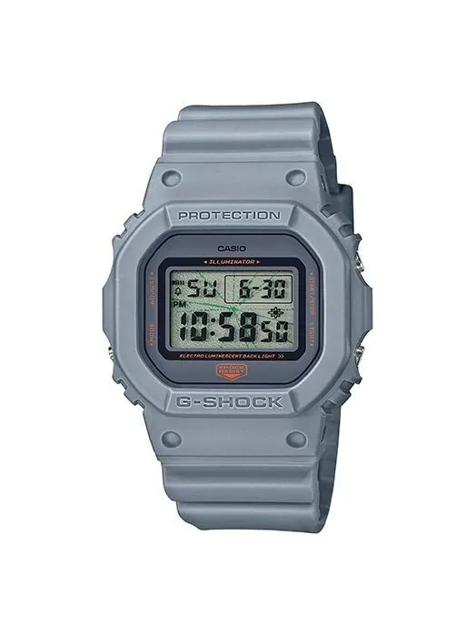 Часы Casio G-Shock x Yoshirotten, арт. DW-5600MNT-8PR — изображение 1 из 4, оттенок серый
