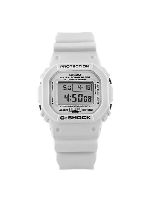 Часы CASIO G-Shock Square 'White' — изображение 1 из 4, оттенок белый