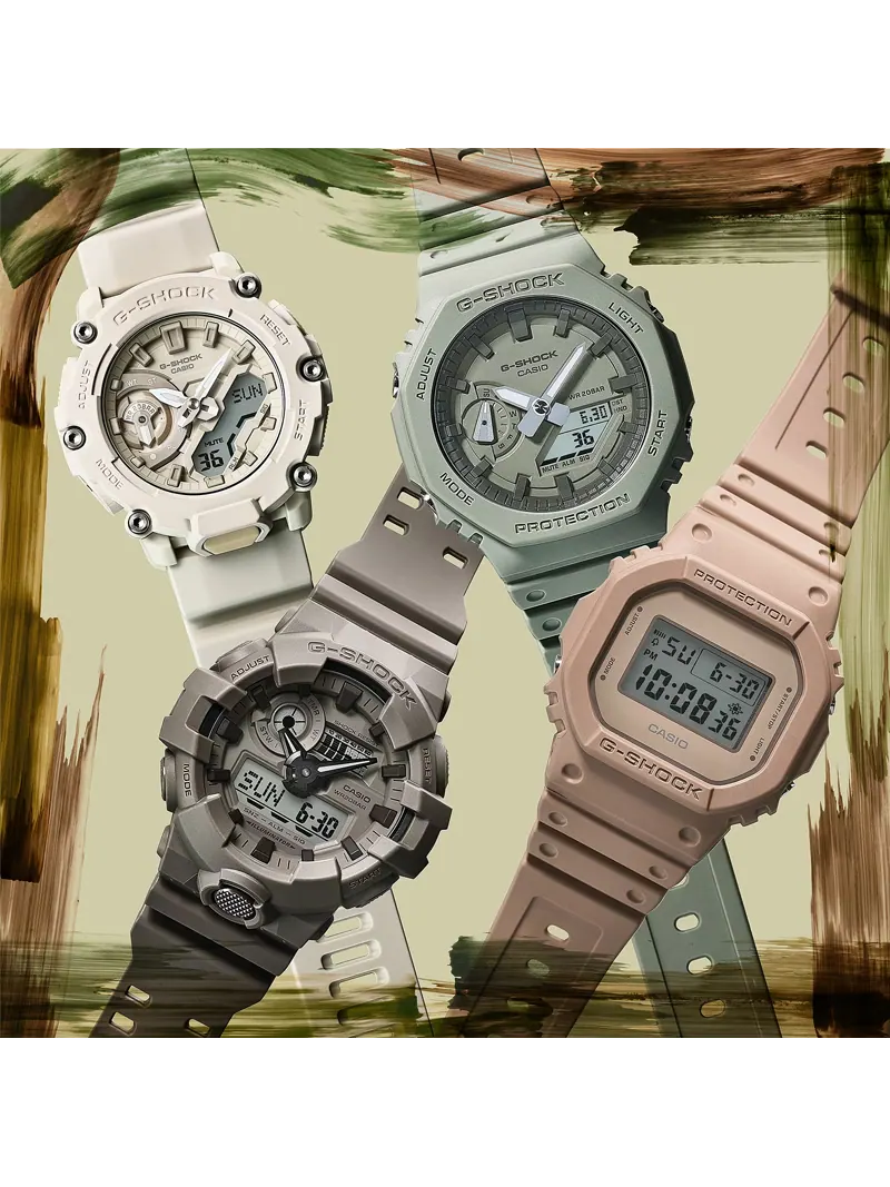 Часы Casio G-Shock, арт. DW-5600NC-5 — изображение 5 из 6, оттенок серый