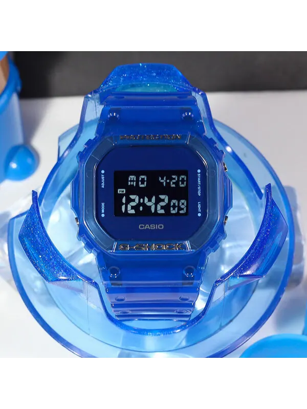 Часы CASIO G-Shock Square 'Blue' — изображение 3 из 4, оттенок синий