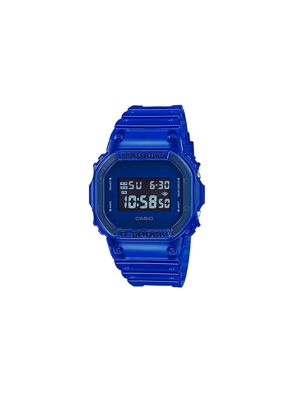 Часы CASIO G-Shock Square 'Blue' — изображение 3 из 4, оттенок синий