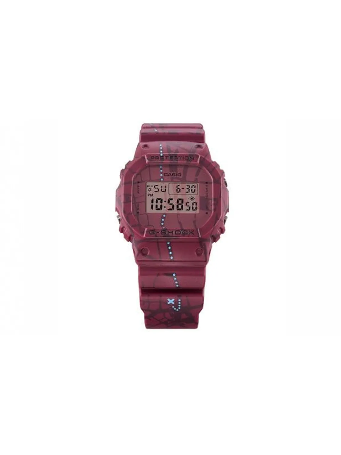 Часы Casio G-Shock «Treasure Hunt», арт. DW-5600SBY-4 — изображение 2 из 5, оттенок красный