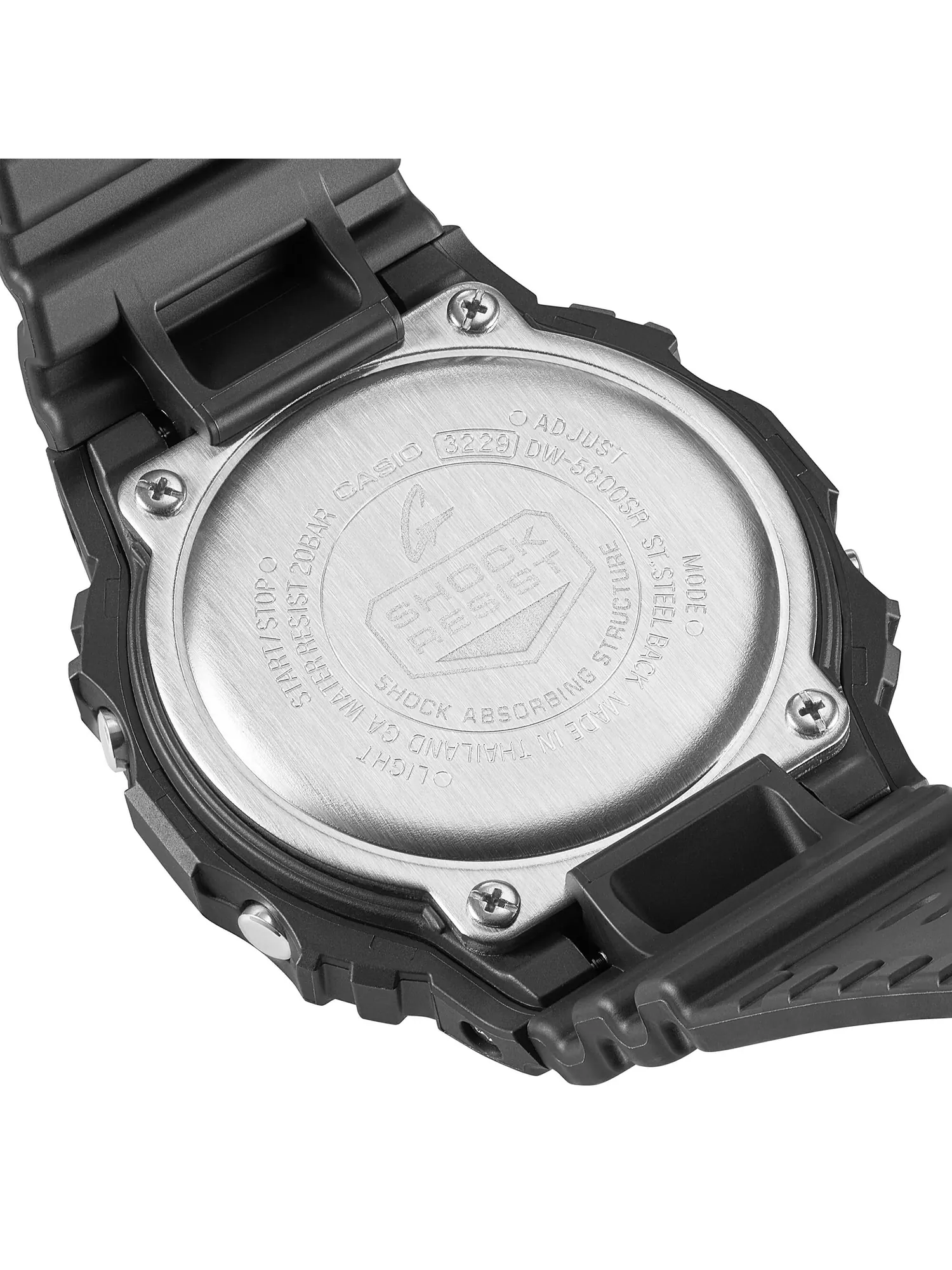 Часы Casio G-Shock DW-5600SR-1 — изображение 4 из 11, оттенок черный