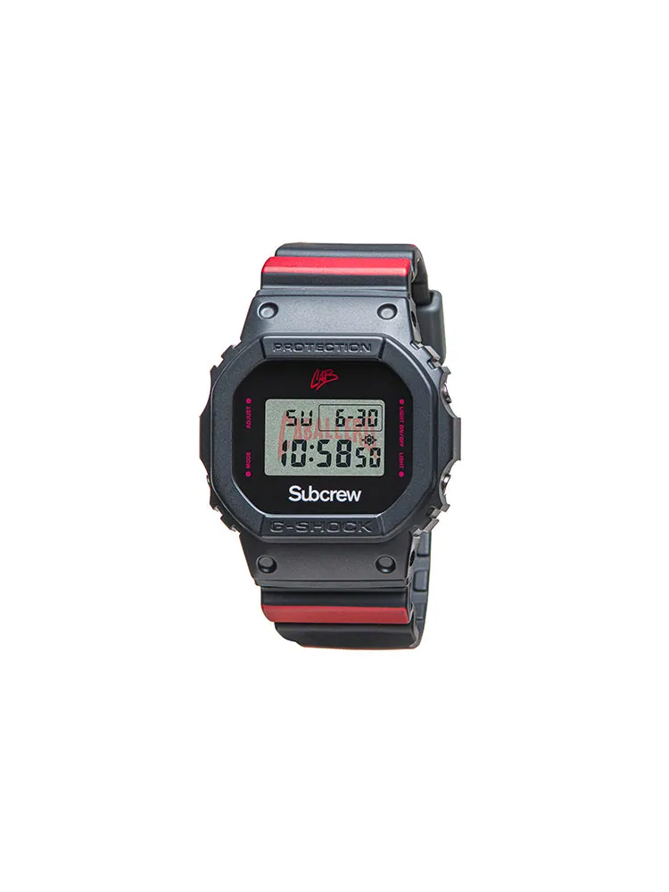Часы CASIO G-Shock Square 'Black' — изображение 2 из 4, оттенок черный