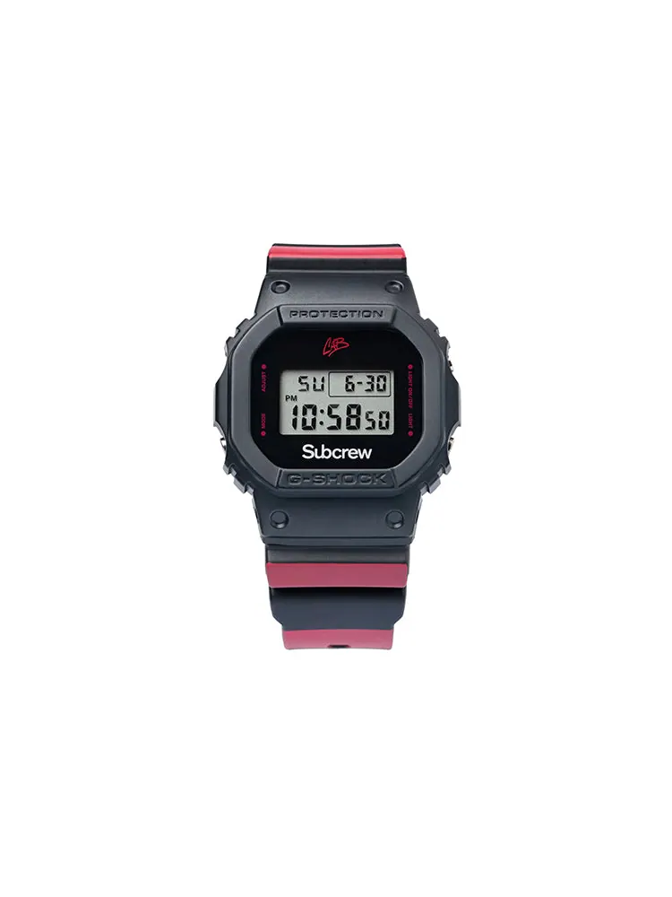 Часы CASIO G-Shock Square 'Black' — изображение 2 из 3, оттенок черный