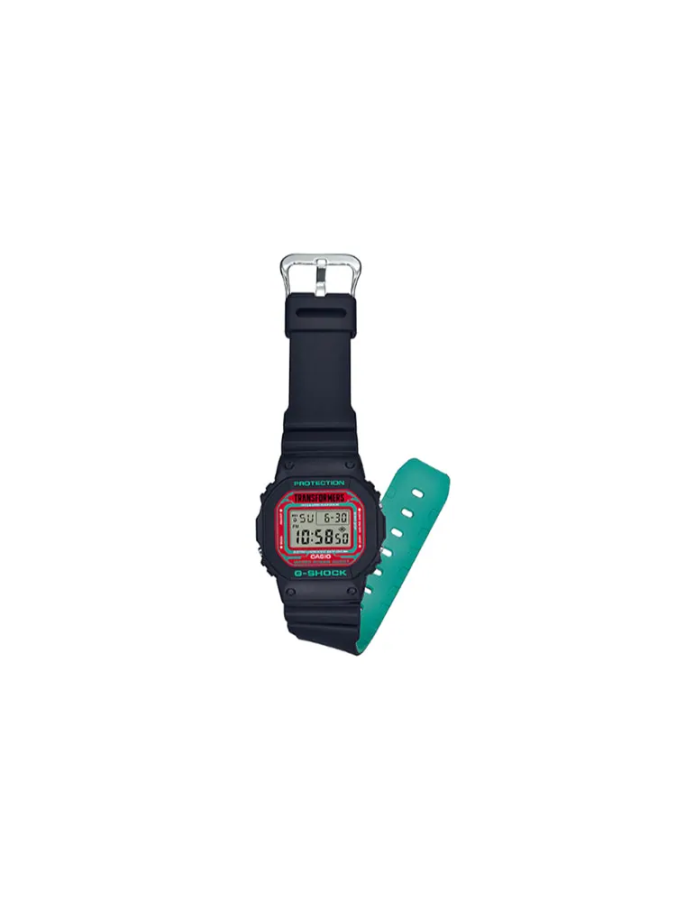 Часы CASIO G-Shock Square 'Black' — изображение 3 из 5, оттенок черный