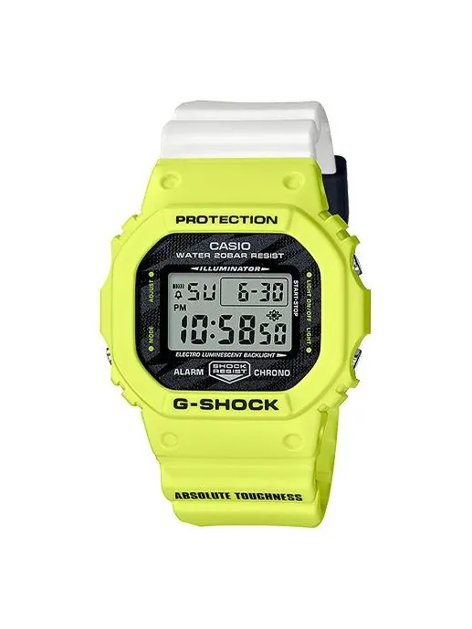 Часы Casio G-Shock, арт. DW-5600TGA-9 — изображение 1 из 4, оттенок зеленый