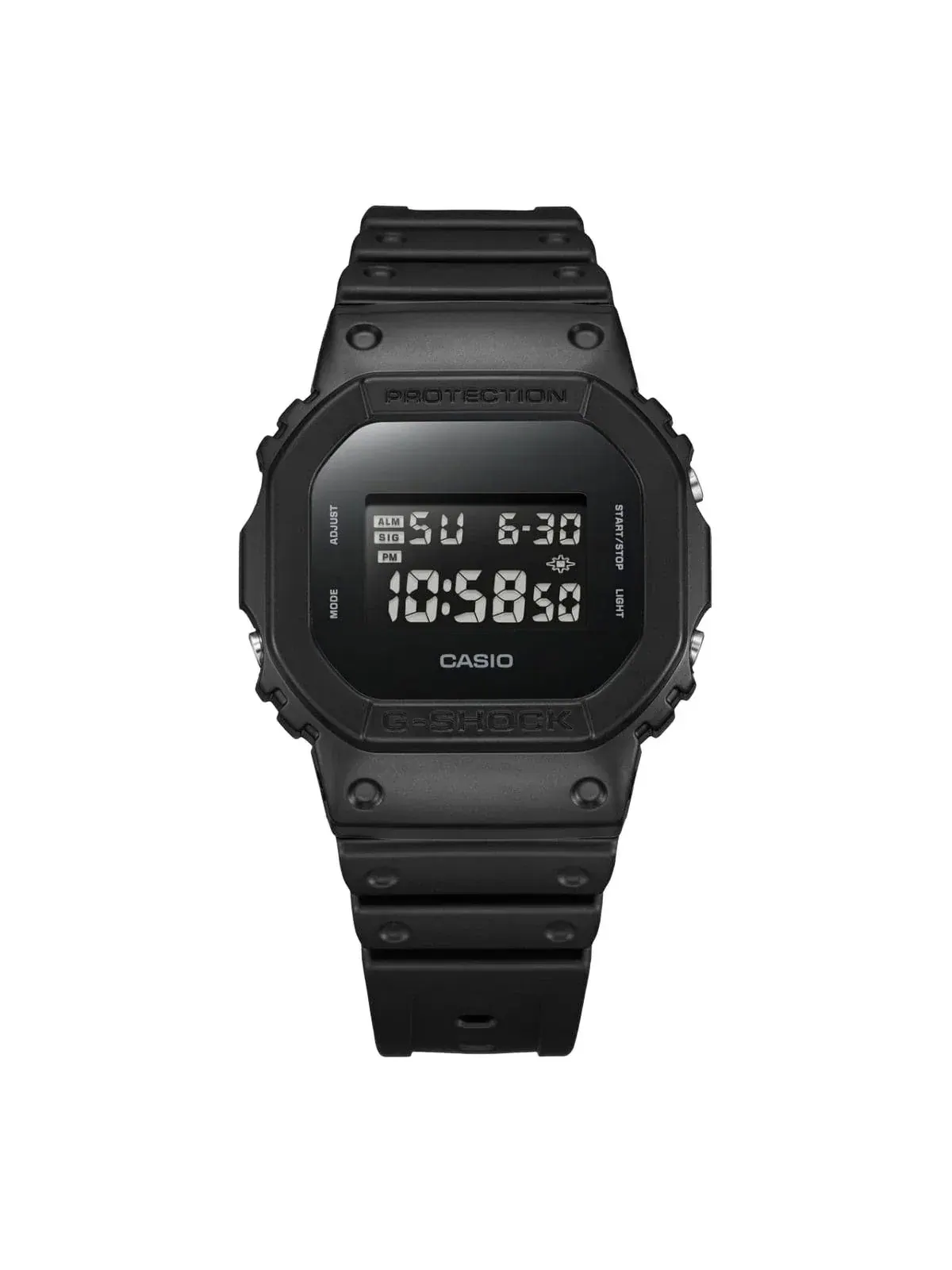 Часы CASIO G-Shock 5600 Series Digital 'Black' DW-5600UBB-1 — изображение 2 из 5, оттенок черный