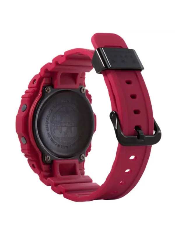 Часы CASIO G-Shock Square 'Red' — изображение 4 из 4, оттенок розовый