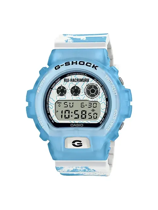 Часы g-shock digital 'baby blue white' Casio — изображение 1 из 4, оттенок синий/белый