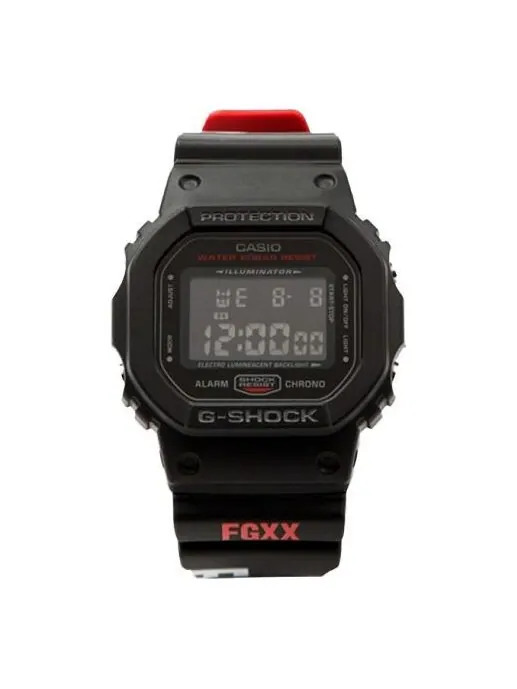 Часы CASIO G-Shock Digital 'Black' — изображение 1 из 3, оттенок черный/красный
