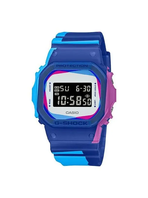 Часы CASIO G-Shock Digital 'Blue' — изображение 1 из 5, оттенок синий