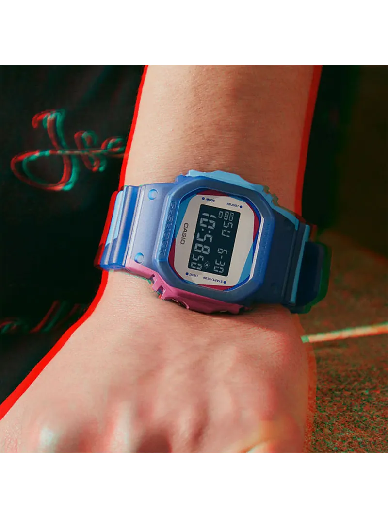 Часы CASIO G-Shock Digital 'Blue' — изображение 3 из 5, оттенок синий