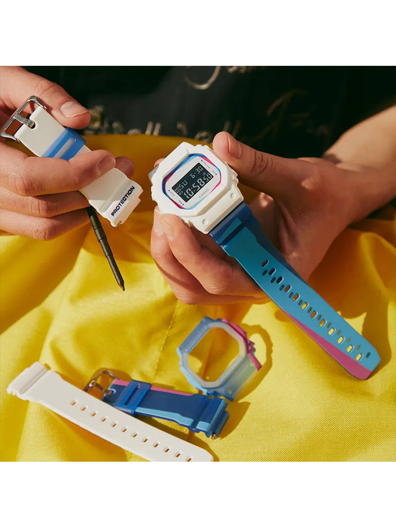 Часы CASIO G-Shock Digital 'Blue' — изображение 4 из 5, оттенок синий