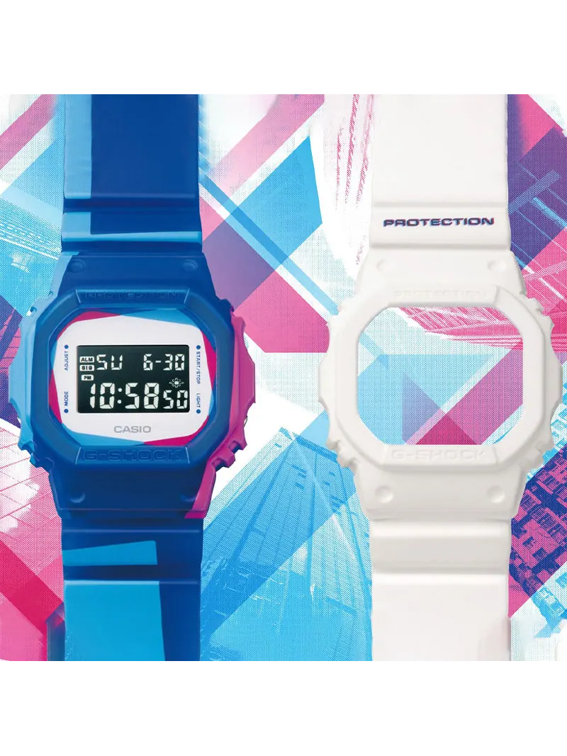 Часы CASIO G-Shock Digital 'Blue' — изображение 5 из 5, оттенок синий