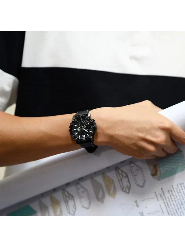 Часы Casio Analog-Digital Watch 'Black' — изображение 2 из 3, оттенок черный