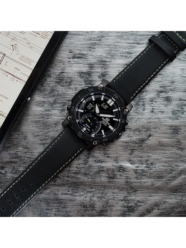 Часы Casio Analog-Digital Watch 'Black' — изображение 3 из 3, оттенок черный