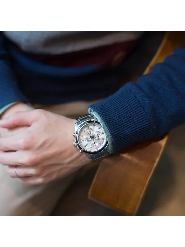 Часы Casio Edifice, арт. EFR-526D-7AV — изображение 2 из 4, оттенок серебряный