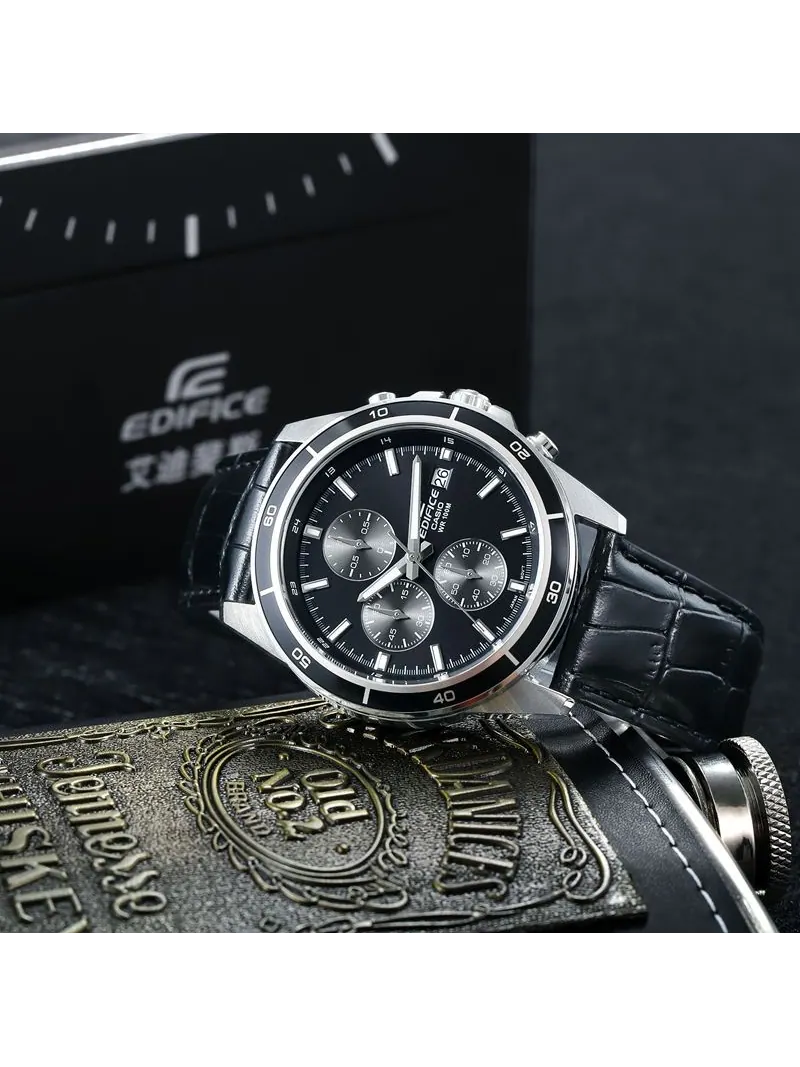 Часы Casio Edifice, арт.EFR-526L-1AV — изображение 8 из 9, оттенок черный