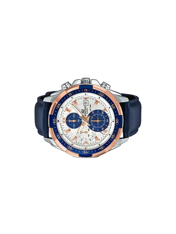 Часы CASIO EDIFICE Waterproof Sports Shockproof Mens Blue Analog — изображение 2 из 4, оттенок синий