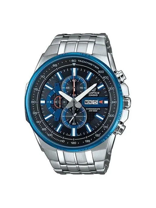 Часы CASIO EDIFICESeries Men'ses Mens Blue Analog — изображение 1 из 2, оттенок синий