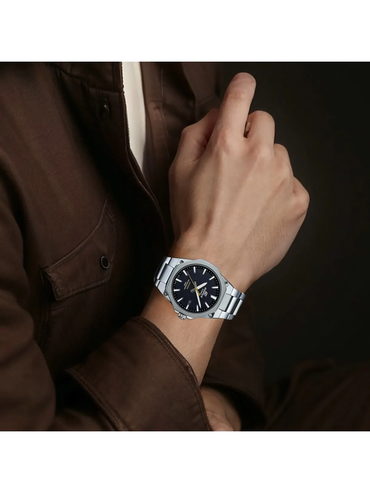 Часы Casio Edifice, арт. EFR-S108D-1A2021 — изображение 4 из 5, оттенок черный
