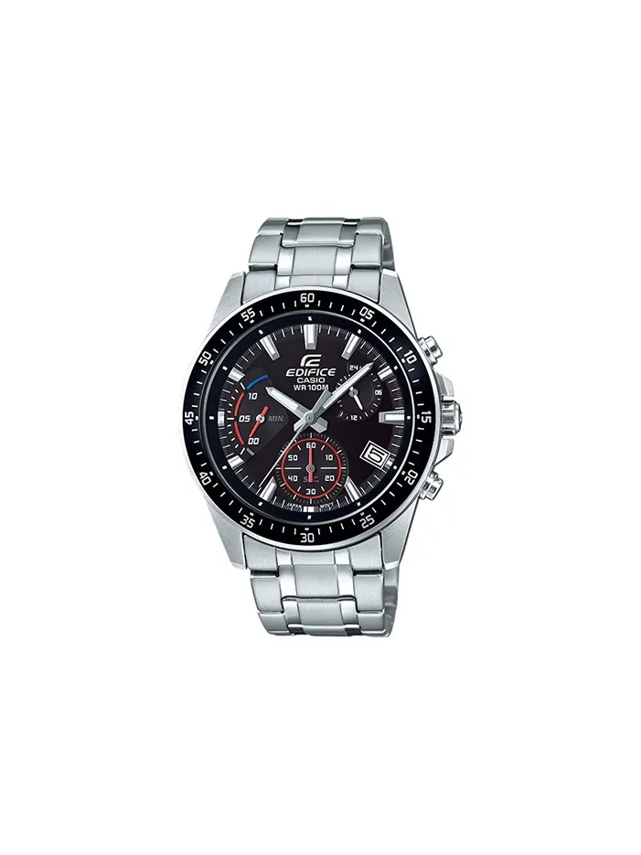 Часы Casio Edifice Standard Chronograph, арт.EFV-540D-1AVUPR, серебро/черный — изображение 1 из 11