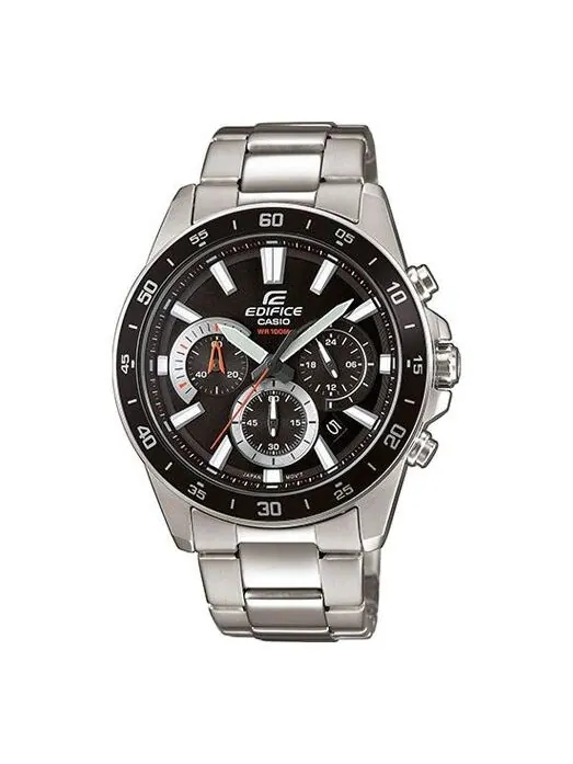 Часы CASIO Male EDIFICE Japan / South Korea Fashion Mens Black Analog — изображение 1 из 4, оттенок черный