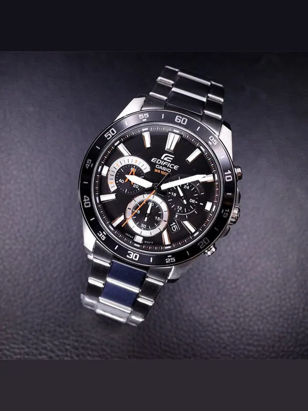 Часы CASIO Male EDIFICE Japan / South Korea Fashion Mens Black Analog — изображение 2 из 4, оттенок черный