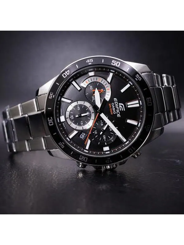 Часы CASIO Male EDIFICE Japan / South Korea Fashion Mens Black Analog — изображение 4 из 4, оттенок черный