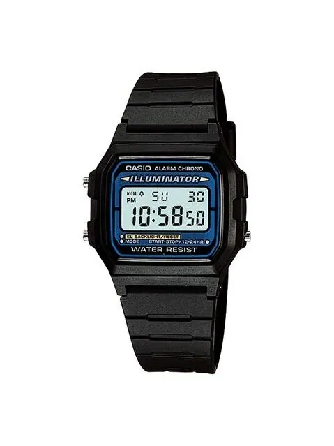 Часы CASIO G Shock Waterproof Quartz Sports Mens Black Digital — изображение 1 из 3, оттенок черный
