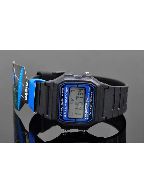 Часы CASIO G Shock Waterproof Quartz Sports Mens Black Digital — изображение 2 из 3, оттенок черный
