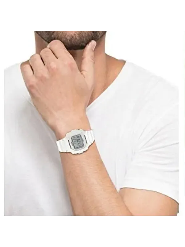 Часы CASIO Sports Illuminator Unisex Mens White Digital — изображение 4 из 4, оттенок белый