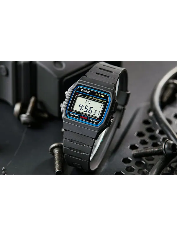 Часы CASIO G Shock Waterproof Unisex Mens Black Digital — изображение 4 из 4, оттенок черный