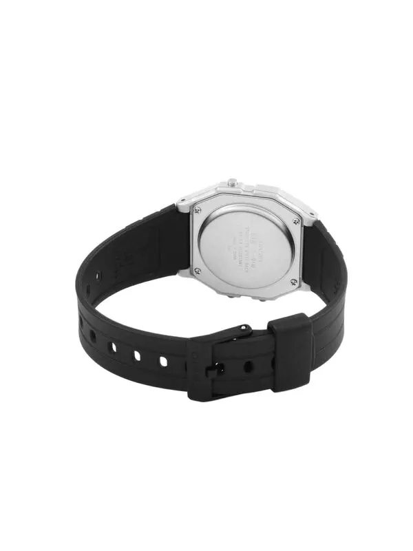 Часы CASIO Waterproof Unisex Mens Black/Silver Digital — изображение 3 из 4, оттенок черный/серебристый