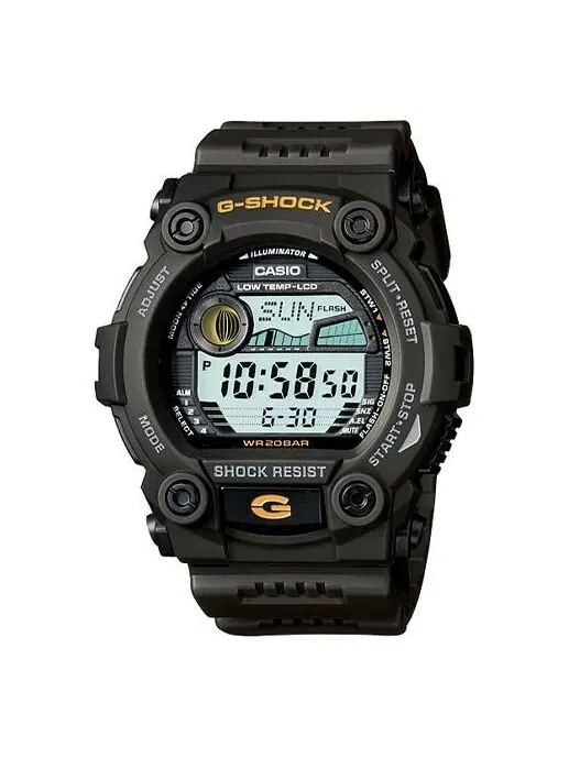 Часы CASIO G-Shock Digital 'Green' — изображение 1 из 3, оттенок зеленый