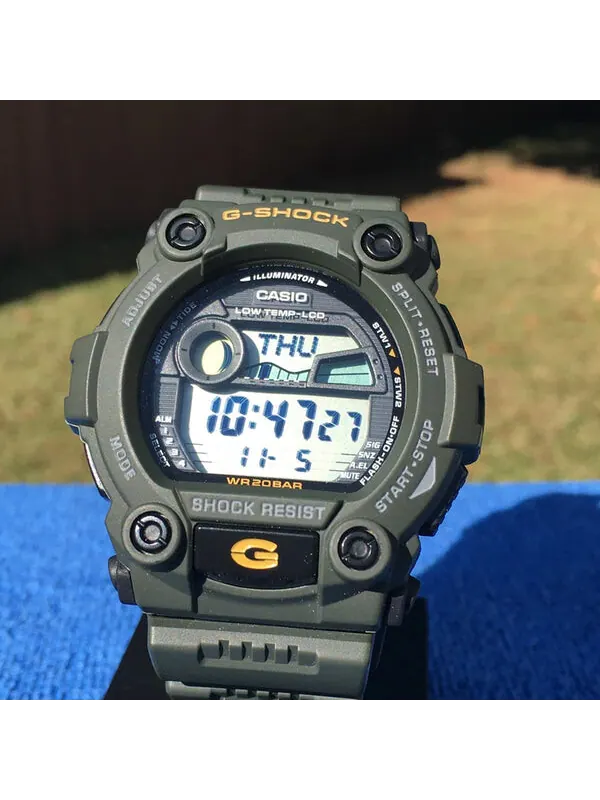 Часы CASIO G-Shock Digital 'Green' — изображение 2 из 3, оттенок зеленый